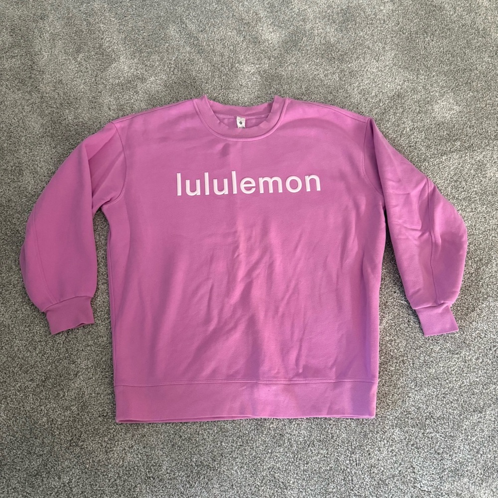 Lululemon Pink Crewneck